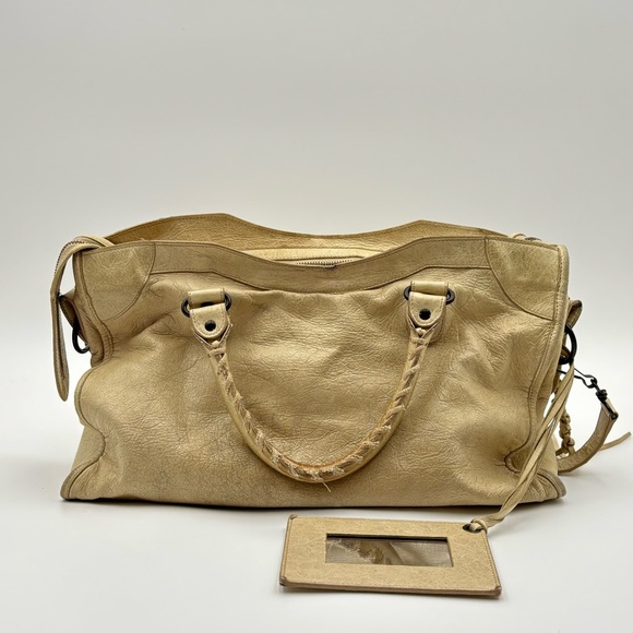 Balenciaga Classic City Bag Parchemin Distressed Leather Vintage - Picture 2 of 10